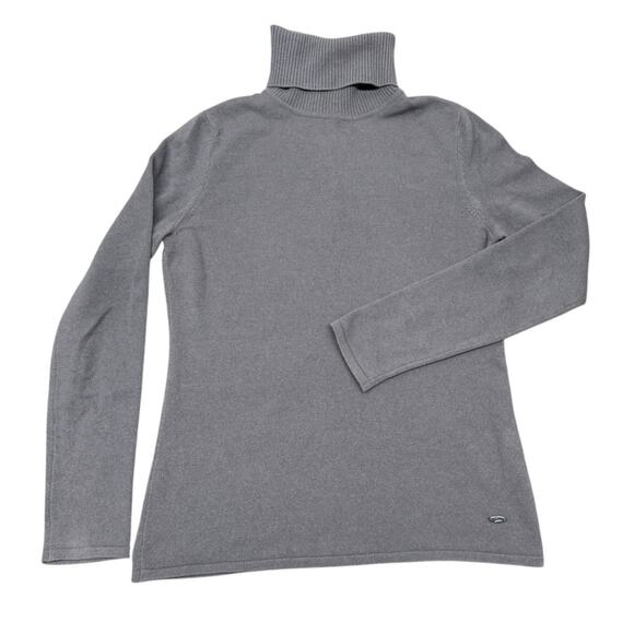 Emilio Pucci Sweaters - Emilio Pucci Gray Turtleneck Sweater Wool Cashmere Knit Italy Size 10
